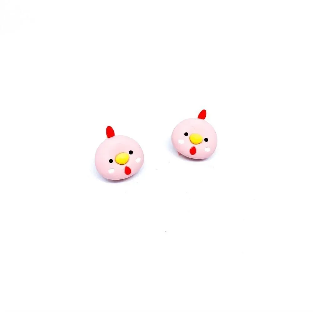 NWT Pink Baby Chick Post Earring